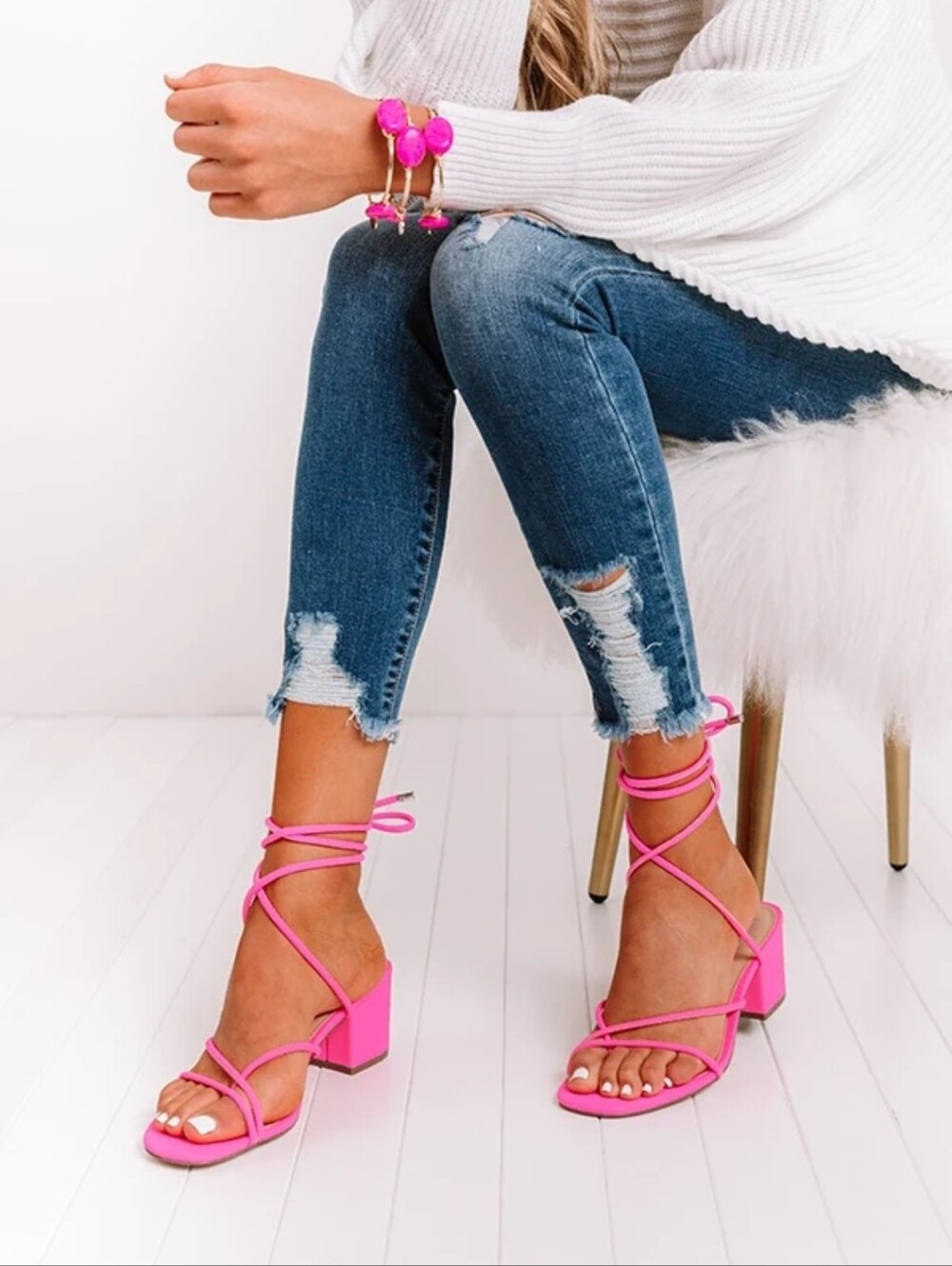 Steve Madden Impressed Lace Up Heel